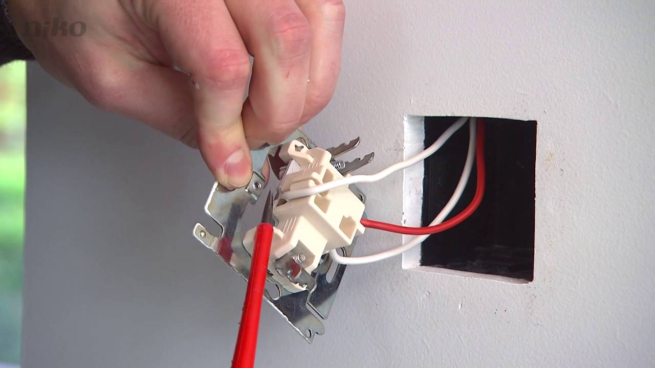 Installatie wisselschakelaar